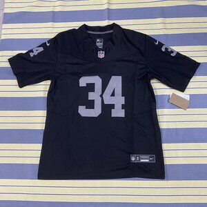 Nfl Las Vegas Raiders Bo Jackson No. 34 Black New Jersey